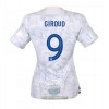 Maglia ufficiale Francia Olivier Giroud 9 Trasferta Mondiali 2022 per Donna